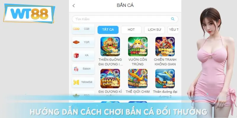 Vài cú click là bạn sẽ có mặt ngay tại bắn cá đổi thưởng