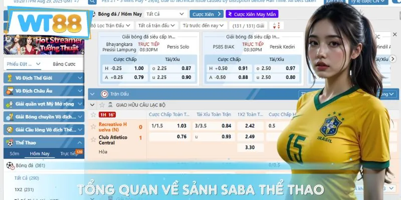 Giới thiệu sảnh SABA thể thao