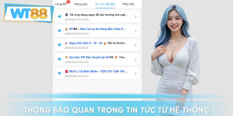 Cập nhập thông tin hàng ngày