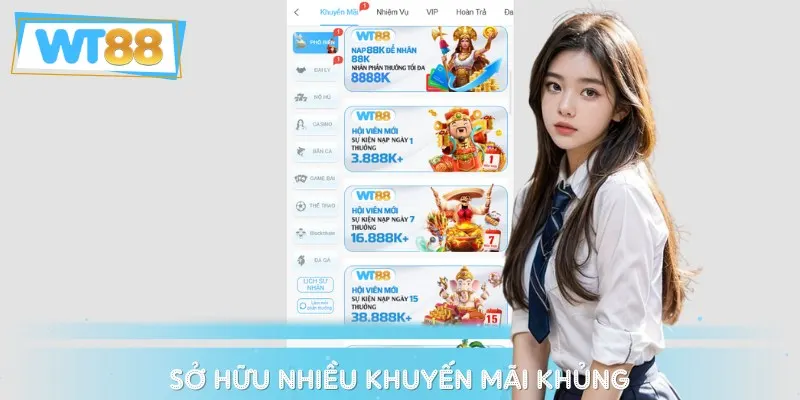 Hiện nay, chúng tôi còn sở hữu hàng trăm chương trình ưu đãi