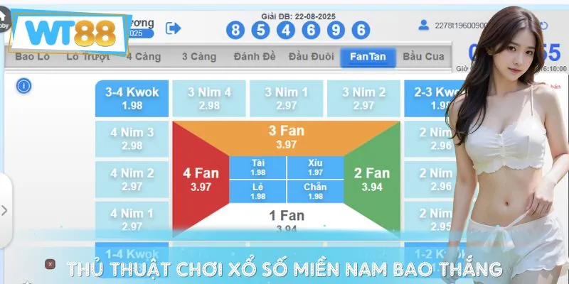 Mẹo hay giúp bạn nâng cao xác suất trúng số miền Nam